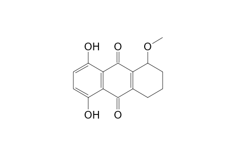 5,8-dihydroxy-1-methoxy-1,2,3,4-tetrahydroanthraquinone