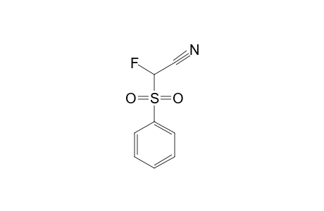 2-FLUORO-2-(PHENYLSULFONYL)-ACETONITRILE