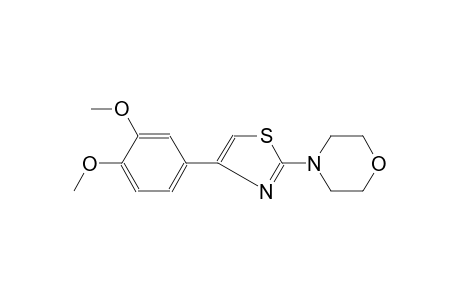 morpholine, 4-[4-(3,4-dimethoxyphenyl)-2-thiazolyl]-