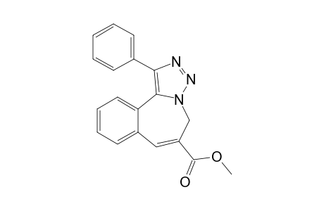 1-Phenyl-5H-triazolo[5,1-a][2]benzazepine-6-carboxylic acid methyl ester