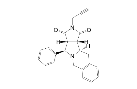 exo-4-Phenyl-2-prop-2-ynyl-3a.alpha.,4.alpha.,6,11,11a.beta.,11b.alpha.-hexahydropyrrolo[3',4':3,4]pyrrolo[1,2-b]isoquinoline-1,3-dione