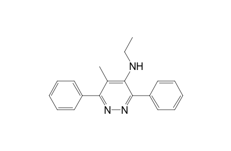 N-ethyl-5-methyl-3,6-diphenyl-4-pyridazinamine