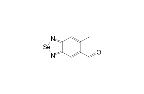 2,1,3-Benzoselenadiazole-5-carboxaldehyde, 6-methyl-