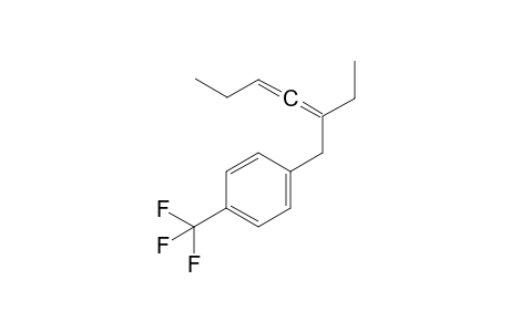 5-(4-Trifluoromethylbenzyl)hepta-3,4-diene