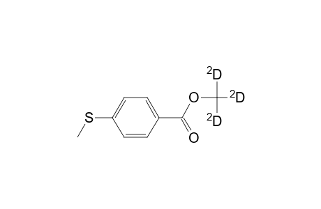 Trideuterio methyl ester of 4-methylmercaptobenzoic acid