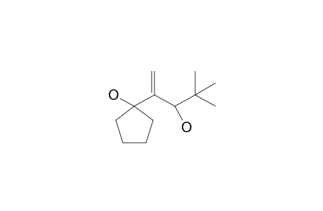1-[1-(1-hydroxy-2,2-dimethyl-propyl)vinyl]cyclopentan-1-ol