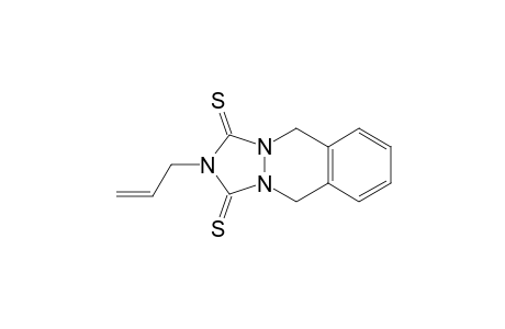 2-Allyl-5,10-dihydro-[1,2,4]triazolo[1,2-b]phthalazine-1,3-dithione