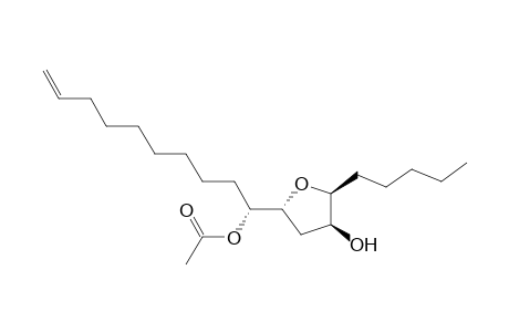 (6S,7S,9R,10R)-6,9-Epoxynonadec-18-ene-7,10-diol 10-acetate
