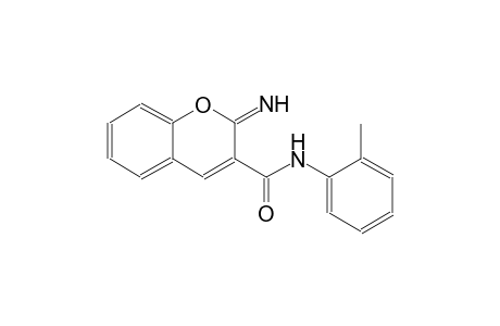 2-imino-N-(2-methylphenyl)-2H-chromene-3-carboxamide