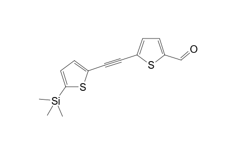 5-(5'-Trimethylsilyl-2'-thienylethynyl)thiophene-2-carbaldehyde