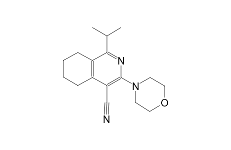4-isoquinolinecarbonitrile, 5,6,7,8-tetrahydro-1-(1-methylethyl)-3-(4-morpholinyl)-
