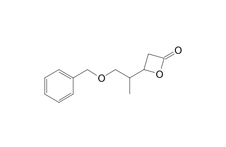 3-(Benzyloxyprop-2-yl)-2-oxacyclobutanone