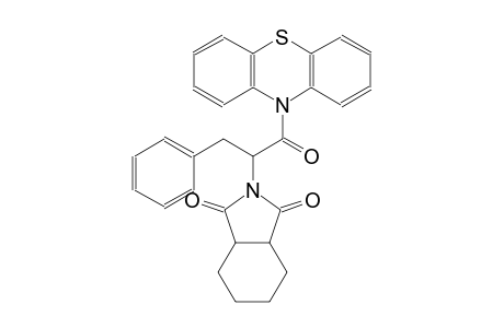 2-[1-benzyl-2-oxo-2-(10H-phenothiazin-10-yl)ethyl]hexahydro-1H-isoindole-1,3(2H)-dione