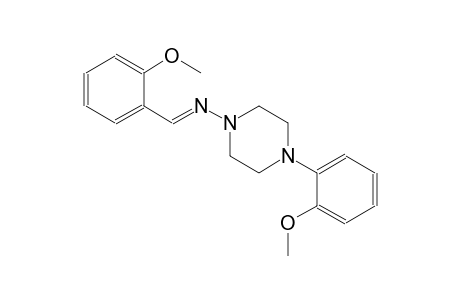 1-piperazinamine, 4-(2-methoxyphenyl)-N-[(E)-(2-methoxyphenyl)methylidene]-