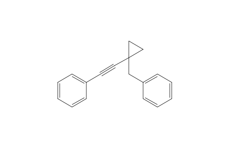 1-(Phenylethynyl)-1-benzylcyclopropane