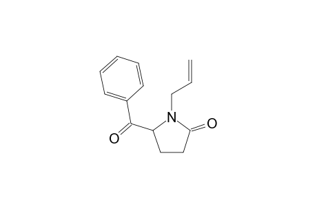 (+-)-N-allyl-5-benzoyl-2-pyrrolidinone