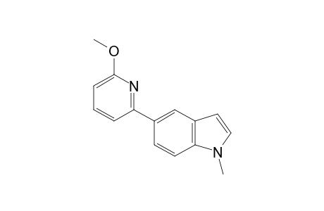 5-(6-Methoxypyridin-2-yl)-1-methyl-1H-indole