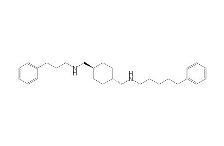 trans-N-(3-Phenylpropyl)-N'-(5-phenylpentyl)-1,4-cyclohexanedimethanamine-dihydrochloride