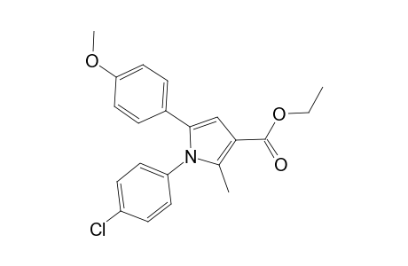 Ethyl 1-(4-chlorophenyl)-5-(4-methoxyphenyl)-2-methyl-1H-pyrrole-3-carboxylate