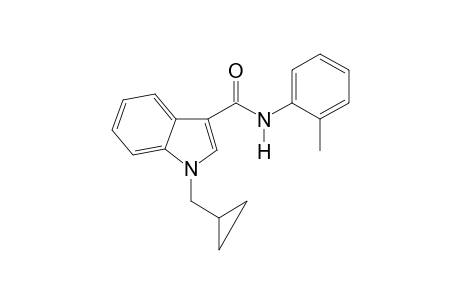 1-Cyclopropylmethyl-N-(2-methylphenyl)-1H-indole-3-carboxamide