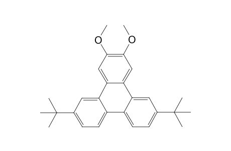 6,11-Di-tert-butyl-2,3-dimethoxytriphenylene