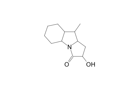 1-Azatricyclo[7.3.0.0(2,7)]dodecan-11-ol-12-one, 8-methyl-