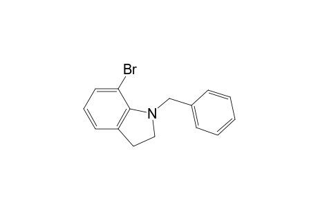 1-Benzyl-7-bromo-2,3-dihydroindole