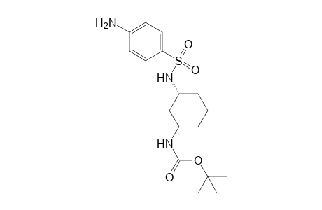(R)-tert-Butyl (3-(4-aminophenylsulfonamido)hexyl)carbamate