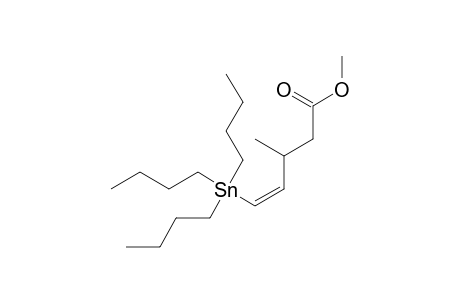 Methyl (Z)-3-methyl-5-tributylstannylpent-4-enoate