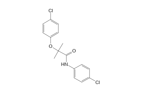 4'-CHLORO-2-(p-CHLOROPHENOXY)-2-METHYLPROPIONANILIDE