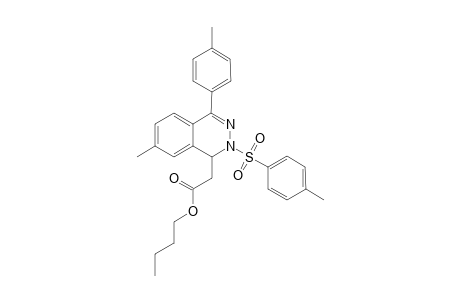 Butyl 2-(7-methyl-4-p-tolyl-2-tosyl-1,2-dihydrophthalazin-1-yl)acetate