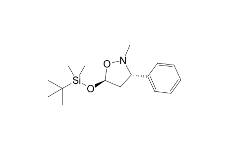 trans-5-(tert-butyldimethylsiloxy)-2-methyl-3-phenylisooxazolidine