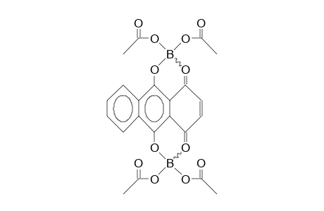 1,4-Dihydroxyanthraquinone diboroacetate