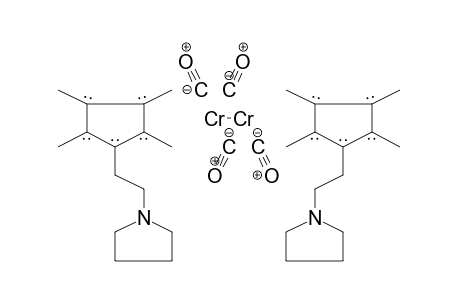 Chromium, (dicarbonyl)(2-pyrrolidinylethyl-.eta.-5-tetramethylcyclopentadienyl), Dimer