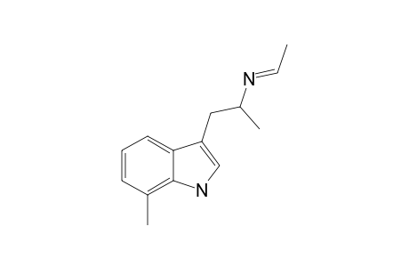 7-Me-AMT ethylimine artifact