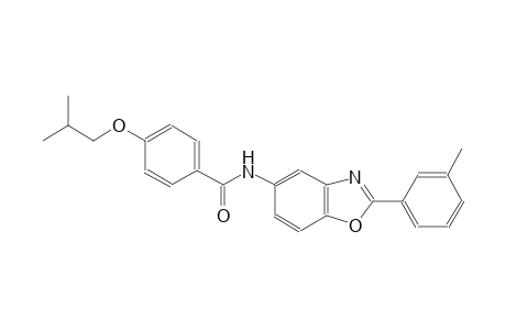 benzamide, N-[2-(3-methylphenyl)-5-benzoxazolyl]-4-(2-methylpropoxy)-