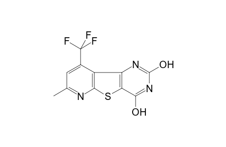 Pyrido[3',2':4,5]thieno[3,2-d]pyrimidine-2,4-diol, 7-methyl-9-(trifluoromethyl)-