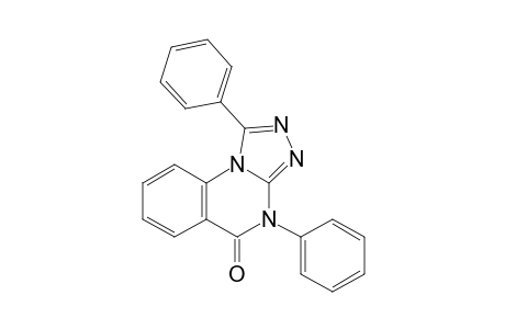 1,4-Diphenyl-1,2,4-triazolo[4,3-a]quinazolin-5(4H)-one