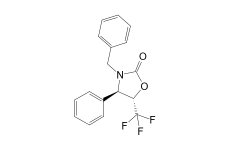 trans-3-Benzyl-4-phenyl-5-trifluoromethyloxazolidin-2-one