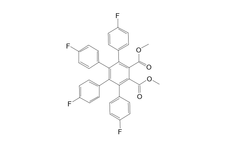 Dimethyl 3,4,5,6-Tetrakis(4-fluorophenyl)benzene-1,2-dicarboxylate