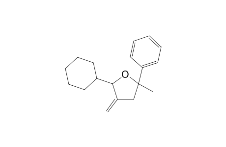 5-Cyclohexyl-2-methyl-4-methylene-2-phenyloxolane isomer