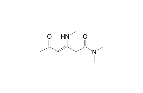 N,N-Dimethyl-3-methylamino-5-oxo-4-hexenamide