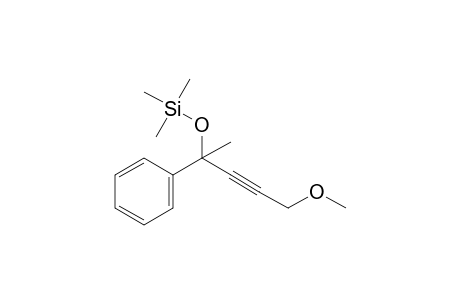[(4-methoxy-1-methyl-1-phenyl-2-butynyl)oxy]trimethylsilane