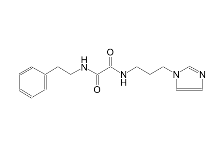 Oxamide, N-[3-(1-imidazolyl)propyl]-N'-(2-phenylethyl)-
