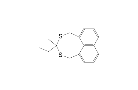 3-Ethyl-3-methyl-1H,5H-naphtho[1,8-ef][1,3]dithiocine