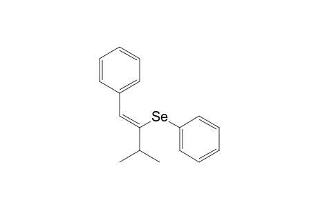 (Z)-1-Phenyl-2-(phenylseleno)-3-methyl-1-butene