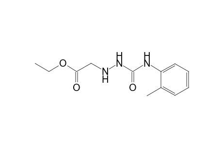 Ethyl [2-(2-toluidinocarbonyl)hydrazino]acetate