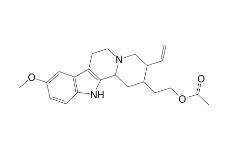 Corynan-17-ol, 18,19-didehydro-10-methoxy-, acetate (ester)