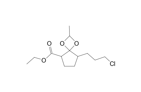 1-(3'-chloropropyl)-3-(ethoxycarbonyl)-2,2-ethylenedioxycyclopentane