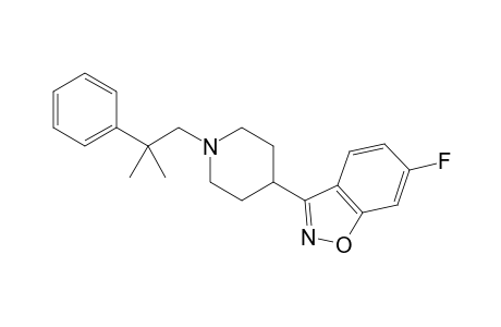 6-Fluoro-3-(1-(2-methyl-2-phenylpropyl)piperidin-4-yl)benzo[d]isoxazole